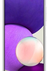 NoXx Hoes Geschikt voor Samsung A22 4G Hoesje Siliconen Cover Shock Proof Back Case Shockproof Hoes - Transparant