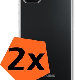 Nomfy Nomfy Samsung Galaxy A22 5G hoesje shock proof - 2 PACK
