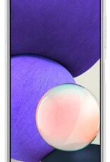 Nomfy Hoesje Geschikt voor Samsung A22 5G Hoesje Shock Proof Cover Case Shockproof - Hoes Geschikt voor Samsung Galaxy A22 5G Hoes Siliconen Back Case - Transparant - 2 PACK