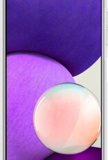 NoXx Hoes Geschikt voor Samsung A22 4G Hoesje Cover Siliconen Back Case Hoes - Transparant - 2x