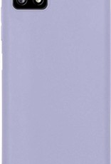 NoXx Hoes Geschikt voor Samsung A22 4G Hoesje Cover Siliconen Back Case Hoes - Rood - 2x