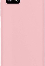 NoXx Hoes Geschikt voor Samsung A22 4G Hoesje Cover Siliconen Back Case Hoes - Wit - 2x