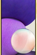 NoXx Hoes Geschikt voor Samsung A22 4G Hoesje Cover Siliconen Back Case Hoes - Zwart - 2x