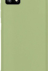 Nomfy Hoesje Geschikt voor Samsung A22 4G Hoesje Siliconen Cover Case - Hoes Geschikt voor Samsung Galaxy A22 4G Hoes Back Case - Lila