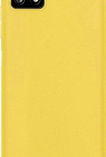 Nomfy Hoesje Geschikt voor Samsung A22 4G Hoesje Siliconen Cover Case - Hoes Geschikt voor Samsung Galaxy A22 4G Hoes Back Case - Zwart