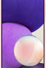 NoXx Hoes Geschikt voor Samsung A22 5G Hoesje Cover Siliconen Back Case Hoes - Roze
