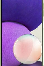 NoXx Hoes Geschikt voor Samsung A22 5G Hoesje Cover Siliconen Back Case Hoes - Groen - 2x