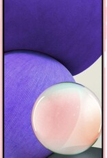 Nomfy Hoesje Geschikt voor Samsung A22 5G Hoesje Siliconen Cover Case - Hoes Geschikt voor Samsung Galaxy A22 5G Hoes Back Case - Roze