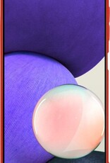 Nomfy Hoesje Geschikt voor Samsung A22 5G Hoesje Siliconen Cover Case - Hoes Geschikt voor Samsung Galaxy A22 5G Hoes Back Case - 2-PACK - Rood