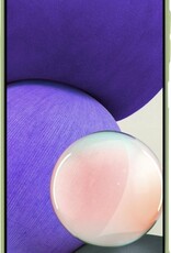 Nomfy Hoesje Geschikt voor Samsung A22 5G Hoesje Siliconen Cover Case - Hoes Geschikt voor Samsung Galaxy A22 5G Hoes Back Case - 2-PACK - Groen