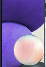 Nomfy Hoesje Geschikt voor Samsung A22 5G Hoesje Siliconen Cover Case - Hoes Geschikt voor Samsung Galaxy A22 5G Hoes Back Case - 2-PACK - Donkerblauw