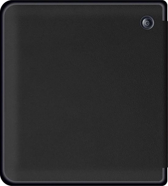 Nomfy Hoesje Geschikt voor Tolino Vision 5 Hoes Book Case - Hoes Geschikt voor Tolino Vision 5 Hoesje Book Cover - Zwart