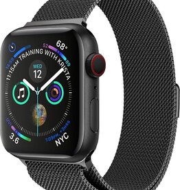 NoXx NoXx Apple Watch Bandje Milanees (38/40 mm) - Zwart