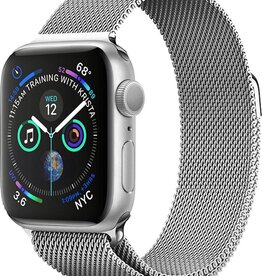 NoXx NoXx Apple Watch Bandje Milanees (38/40 mm) - Zilver