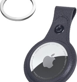 NoXx NoXx AirTag Hoesje Leer - Zwart