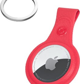 NoXx NoXx AirTag Hoesje Leer - Rood