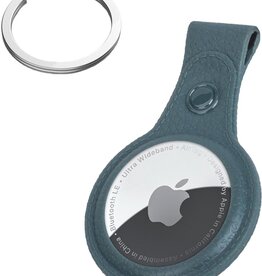 NoXx NoXx AirTag Hoesje Leer - Donkergroen