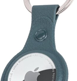 Nomfy Nomfy AirTag Hoesje Leer - Donkergroen