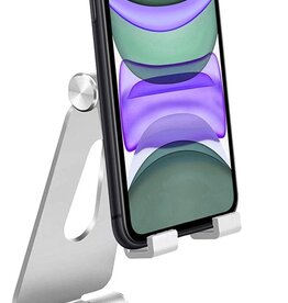 Nomfy Nomfy Telefoon Tablet Standaard - Zilver