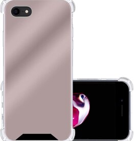 NoXx NoXx iPhone 8 Spiegel hoesje - Rose Goud
