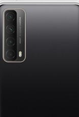 NoXx Hoes Geschikt voor Huawei P smart 2021 Hoesje Cover Siliconen Back Case Hoes - Transparant