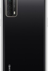 Nomfy Hoesje Geschikt voor Huawei P smart 2021 Hoesje Siliconen Cover Case - Hoes Geschikt voor Huawei P smart 2021 Hoes Back Case - Transparant