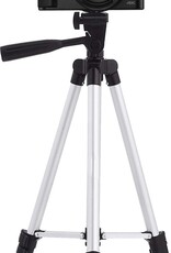 NoXx Statief Voor Camera en Smartphone Tripod Aluminium Camera Statief Smartphone Zilver