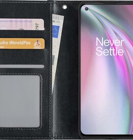 NoXx NoXx OnePlus Nord CE Hoesje Bookcase - Zwart