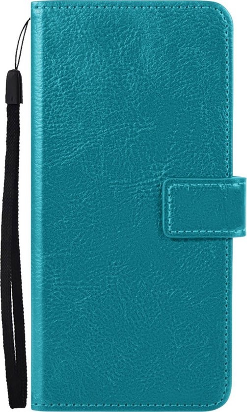 Nomfy Hoesje Geschikt voor OnePlus Nord CE Hoes Bookcase Flipcase Book Cover - Hoes Geschikt voor OnePlus Nord CE Hoesje Book Case - Turquoise