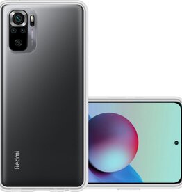 NoXx NoXx Xiaomi Note 10s hoesje siliconen - Transparant