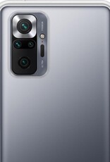 NoXx Hoes Geschikt voor Xiaomi Redmi Note 10 Pro Hoesje Cover Siliconen Back Case Hoes - Transparant - 2x