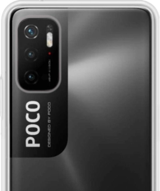 NoXx Xiaomi Poco M3 Pro Hoesje Transparant Cover Silicone Case Hoes - 2 Stuks