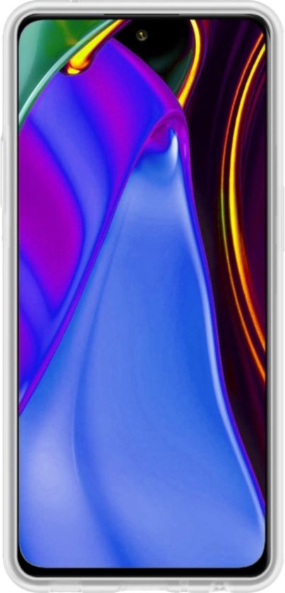 NoXx Xiaomi Poco M3 Pro Hoesje Transparant Cover Silicone Case Hoes - 2 Stuks