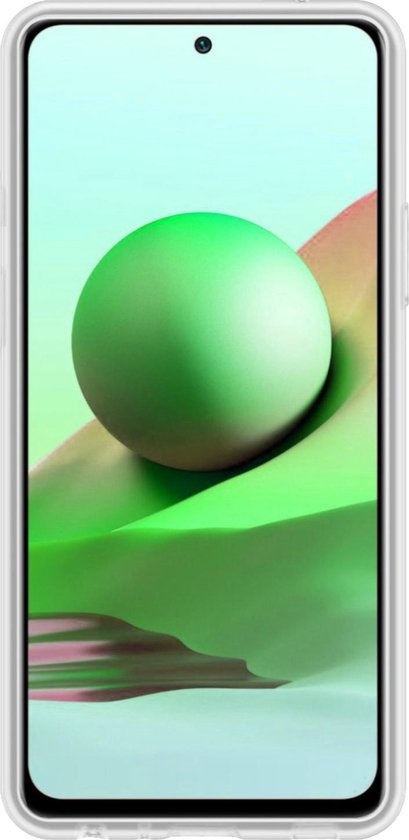 Nomfy Hoesje Geschikt voor Redmi Note 10S Hoesje Siliconen Cover Case - Hoes Geschikt voor Redmi Note 10S Hoes Back Case - 2-PACK - Transparant