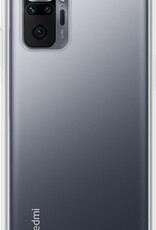 Nomfy Hoesje Geschikt voor Xiaomi Redmi Note 10 Pro Hoesje Siliconen Cover Case - Hoes Geschikt voor Xiaomi Redmi Note 10 Pro Hoes Back Case - Transparant