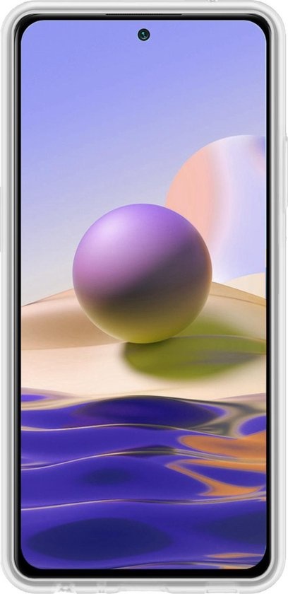 Nomfy Hoesje Geschikt voor Xiaomi Redmi Note 10 Pro Hoesje Siliconen Cover Case - Hoes Geschikt voor Xiaomi Redmi Note 10 Pro Hoes Back Case - Transparant