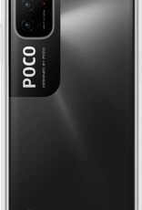 Nomfy Hoesje Geschikt voor Poco M3 Pro Hoesje Siliconen Cover Case - Hoes Geschikt voor Xiaomi Poco M3 Pro Hoes Back Case - Transparant