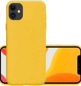NoXx NoXx iPhone 11 hoesje siliconen - Geel