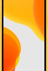 NoXx Hoes Geschikt voor iPhone 11 Pro Hoesje Cover Siliconen Back Case Hoes - Geel