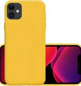 NoXx NoXx iPhone 12 Pro hoesje siliconen - Geel