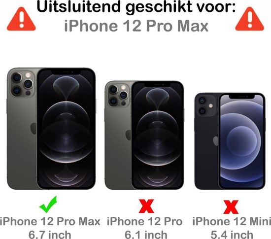 NoXx Hoes Geschikt voor iPhone 12 Pro Max Hoesje Cover Siliconen Back Case Hoes - Geel