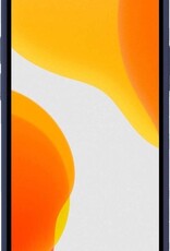 NoXx Hoes Geschikt voor iPhone X Hoesje Cover Siliconen Back Case Hoes - Donkerblauw