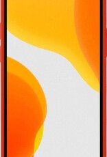 NoXx Hoes Geschikt voor iPhone X Hoesje Cover Siliconen Back Case Hoes - Rood