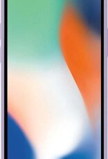 Nomfy Hoesje Geschikt voor iPhone X Hoesje Siliconen Cover Case - Hoes Geschikt voor iPhone X Hoes Back Case - 2-PACK - Lila