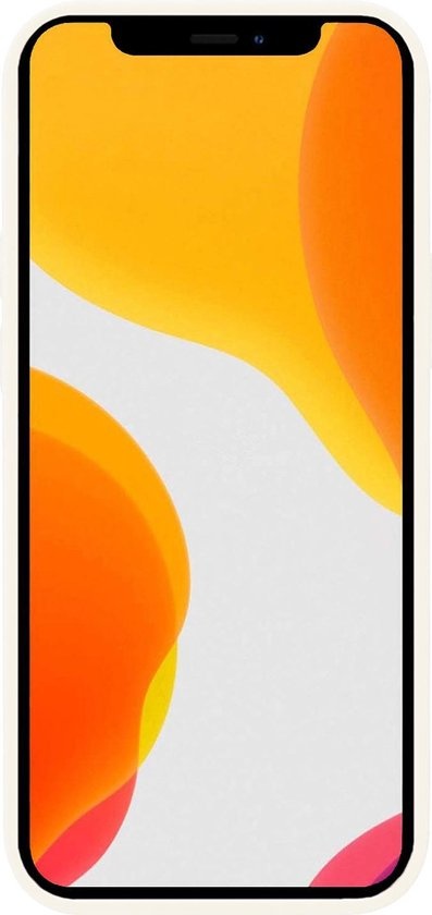 NoXx Hoes Geschikt voor iPhone Xs Max Hoesje Cover Siliconen Back Case Hoes - Wit