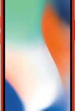 Nomfy Hoesje Geschikt voor iPhone Xs Max Hoesje Siliconen Cover Case - Hoes Geschikt voor iPhone Xs Max Hoes Back Case - Rood
