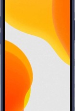 NoXx Hoes Geschikt voor iPhone XR Hoesje Cover Siliconen Back Case Hoes - Donkerblauw - 2x