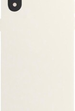 NoXx Hoes Geschikt voor iPhone XR Hoesje Cover Siliconen Back Case Hoes - Wit