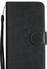 NoXx Hoes Geschikt voor iPhone 12 Hoesje Bookcase Hoes 2-in-1 Uitneembaar Cover Hard Case - Zwart