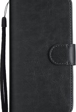 Nomfy Hoesje Geschikt voor iPhone 12 Hoesje 2-in-1 Bookcase Hoes Case Uitneembaar - Hoes Geschikt voor iPhone 12 Hoes Cover - Zwart